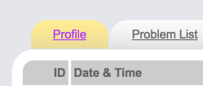Risk indicator on client list