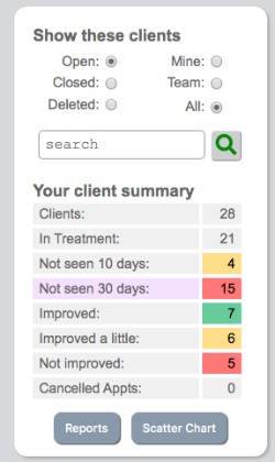 Accessing the Select Report page